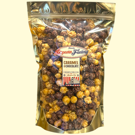 Caramel Chocolate Popcorn